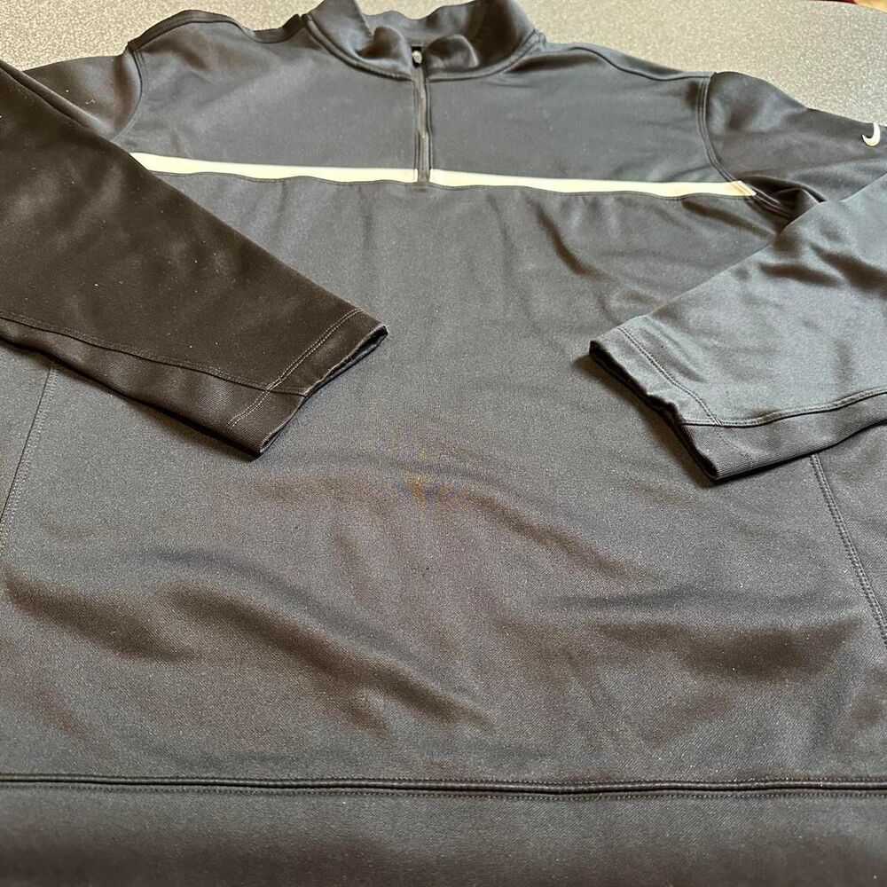 Nike black quarter zip